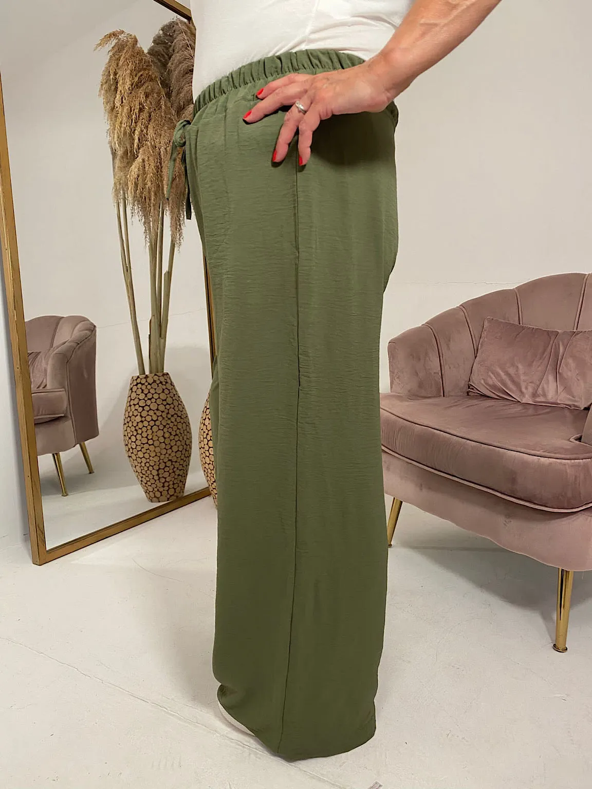 Wide Leg Trousers Claudia