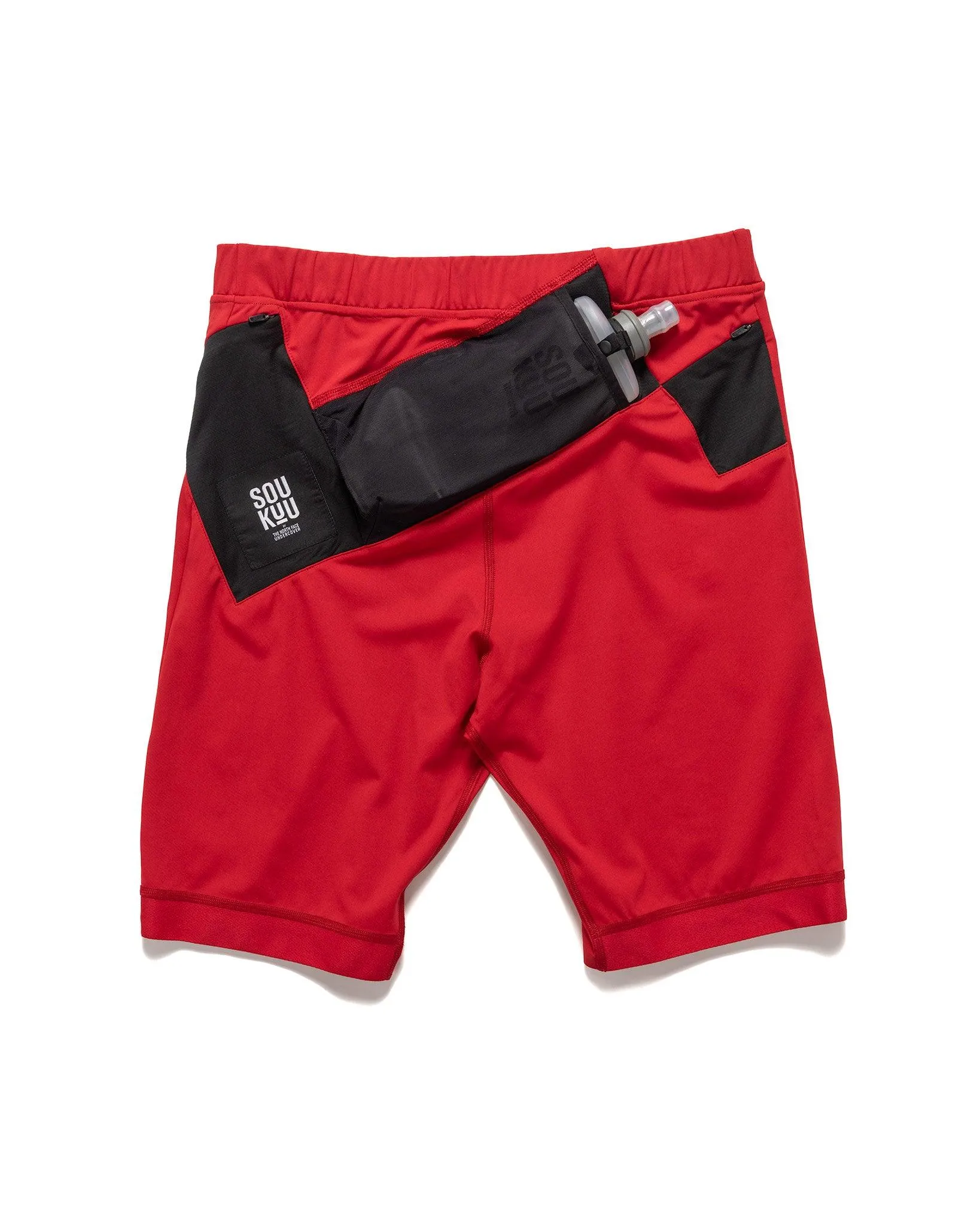 x Undercover SOUKUU Trail Run Utility Short Tight Chili Pepper Red