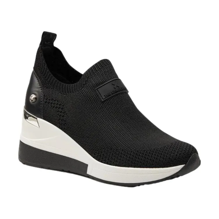 XTI 142416 Scarpe Donna Sneaker Slip On a Calza Nero