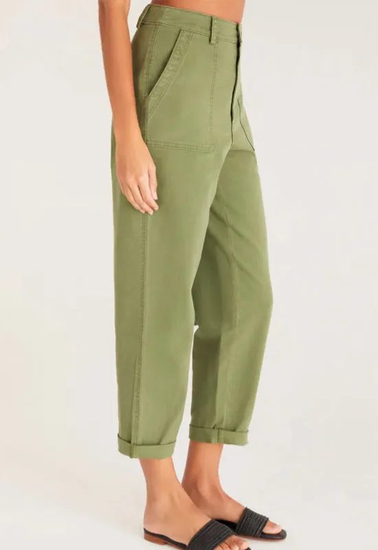 Z Supply - Zoe Pant Olive Twill