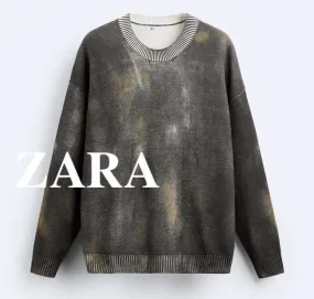 ZARA  |Pullovers Long Sleeves Sweaters